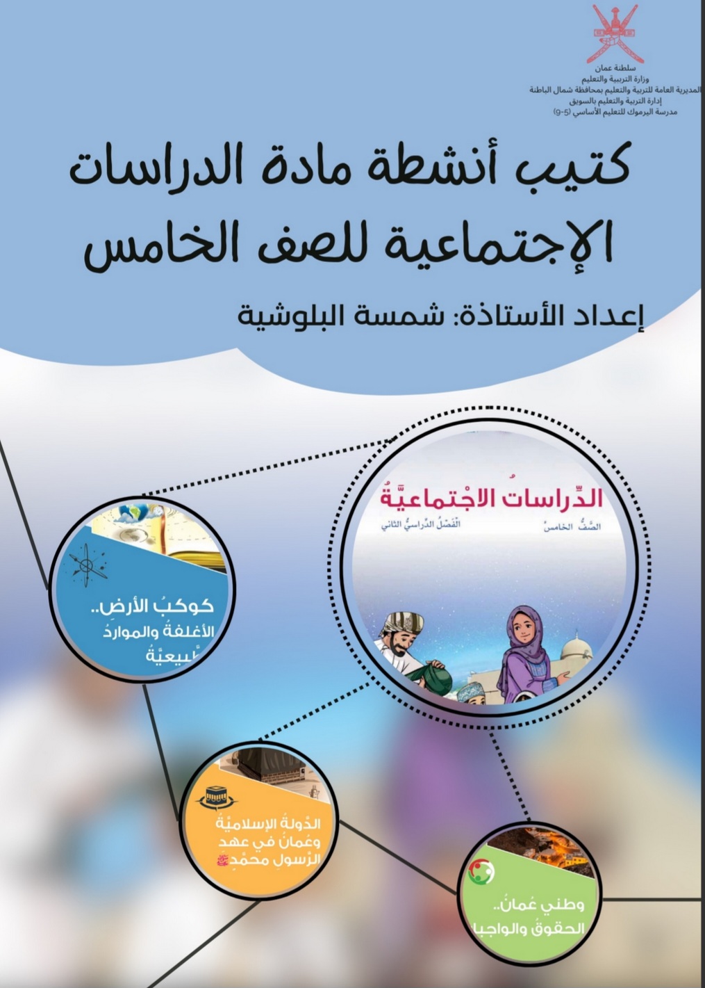 كتيب أنشطة الدراسات الاجتماعية للصف الخامس الفصل الثاني عمان