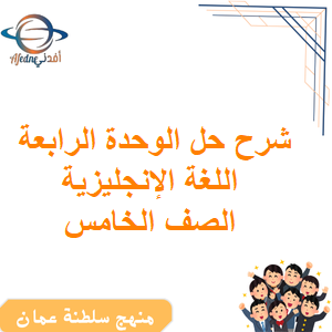 شرح حل وحدة Off to the shops اللغة الإنجليزية الصف الخامس فصل أول