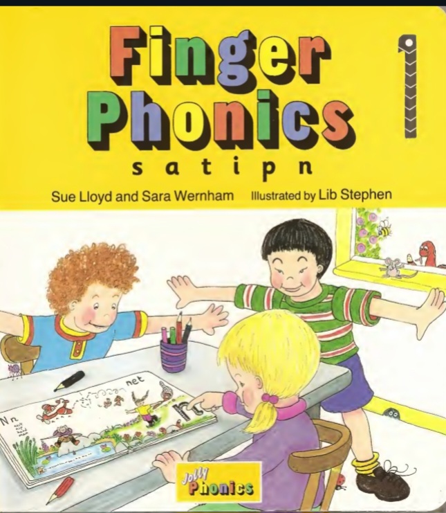 سلسلة Jolly-Finger-Phonics في تعلم الانجليزية لرياض الأطفال